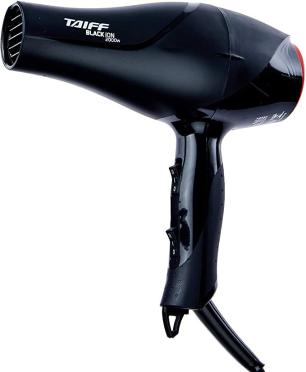 Secador De Cabelo Taiff Black Íon Profissional 2000W 127V