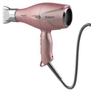 Secador Taiff Fox 3 Rose Taiff 127V - Potência e Elegância para Seus Cabelos