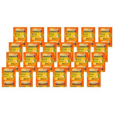 Kit C/ 24 Melagriao De 5 Pastilhas Vitamina C Laranja C/ Açucar