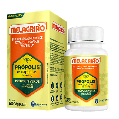 Melagriao Pastilha Propolive 60Capsulas