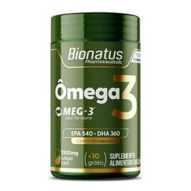 Ômega 3 1000mg - 60cap+10Grátis - Bionatus