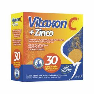 Vitaxon C Ação Prolongada Vitamina C + Zinco 30 Capsula Airela