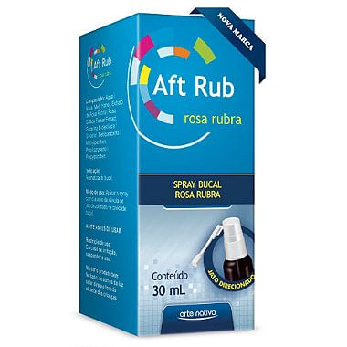 Aft Rub Spray Rosa Rubra 30 Ml Arte Nativa