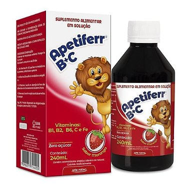 Apetiferr Bc Morango 240 Ml Arte Nativa