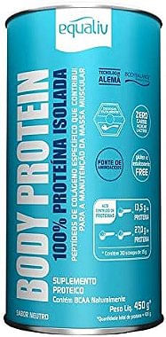 Body Protein Equaliv 450g Neutro. Sabor Neutro