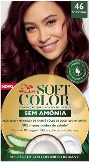 Tinta de Cabelo Soft Color Borgonha 46