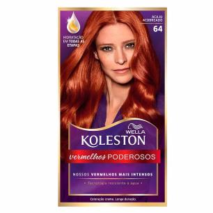 Tinta de Cabelo Koleston Ruivo Acobreado 64