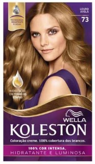 Tinta de Cabelo Koleston Louro Avelã 73