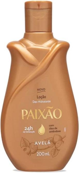 Loção Hidratante Paixão Avelã com ação desodorante 200ml