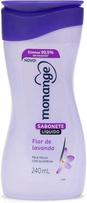 Sabonete Líquido Monange Flor de Lavanda 240ml