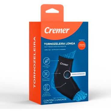 Tornozeleira Longa Neo Preto G Cremer