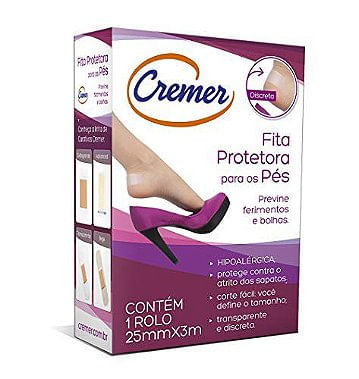 Fita Protetora Para Pés 10 Unidades Cremer