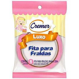 Fita Fralda Rosa 19Mmx20M Cremer