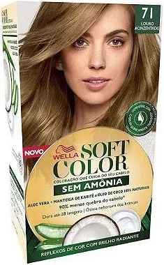 Tinta de Cabelo Soft Color Louro Acinzentado 71