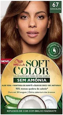 Tinta de Cabelo Soft Color Chocolate 67