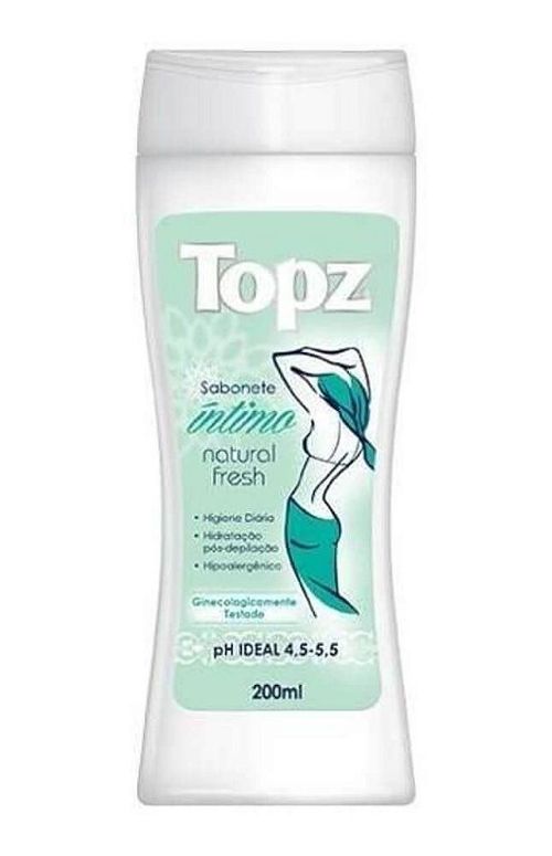 Sabonete Int Natural Fresh Topz 200Ml Cremer