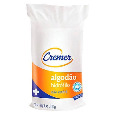 Algodão Cremer Hidrófilo 500G Cremer