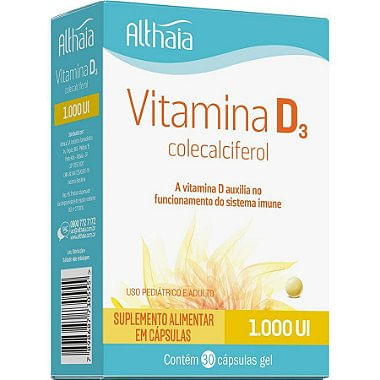 Vitamina D 1000Ui 30 Ca Althaia