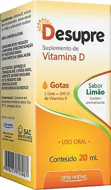 Desupre 20 Ml Gts Limao Vit D Arte Nativa