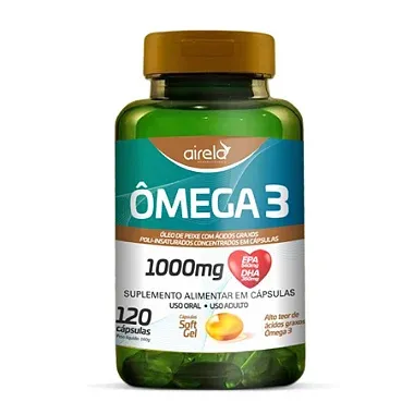 Ômega 3 1000Mg 120 Capsulas Airela