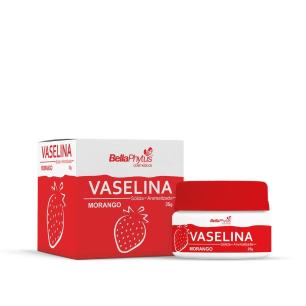 Vaselina Sólida de Morango 25g - BellaPhytus