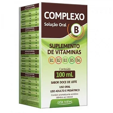 Complexo B Sol Oral 100 Ml Arte Nativa