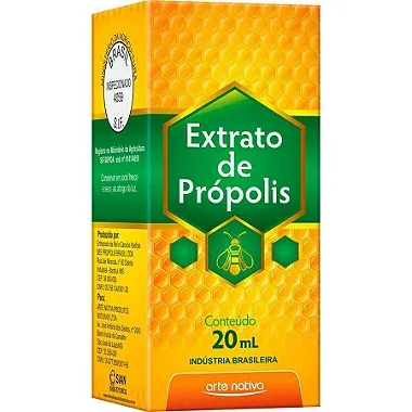 Extrato De Propolis 20 Ml Arte Nativa