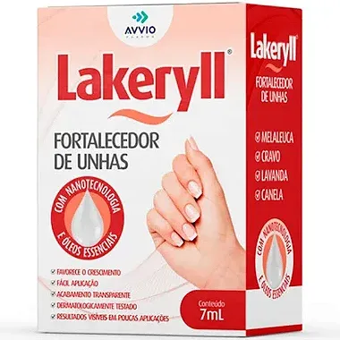 Esmalte Fortalecedor De Unhas Lakeryll 7Ml- Avvio