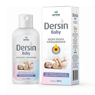 Dersin Baby Loção Oleosa 50ml- Avvio