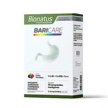 Baricare - 60 comprimidos mastigáveis - Bionatus
