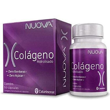 Nuova Colageno Hidrolisado 60 Capsulas Catarinense