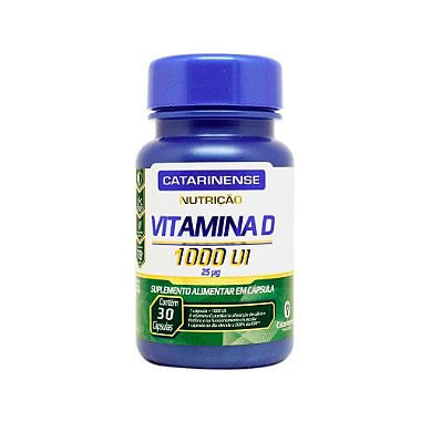 Vitamina D 1000Ui 30 Capsulas Catarinense