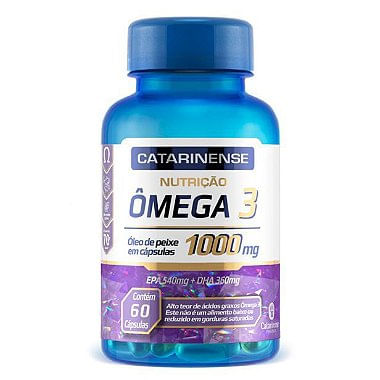 Ômega 3 1000Mg 60 Cápsulas Catarinense