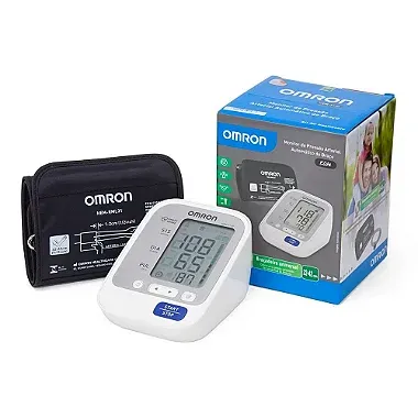 Monitor de Pressão Arterial de Braço Elite HEM-7130 Branco Omron