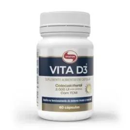 Vita D3 Colecalciferol 2000ui 60cap - Vitafor