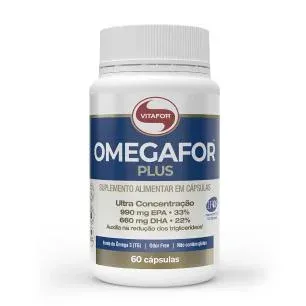 Omegafor Plus 60 Cápsulas - Vitafor