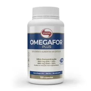 Omegafor Plus 120 Cápsulas Ômega 3 Vitafor