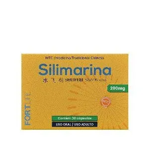 Silimarina MTC 200mg 30 Capsulas - FORTLIFE
