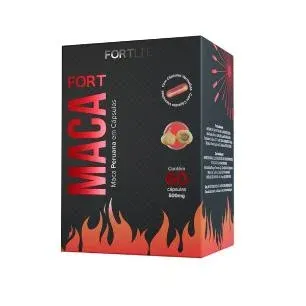 Macafort Maca Peruana 500mg 60capsulas - FORTLIFE