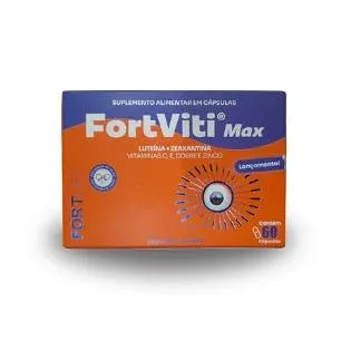 FortViti Max Luteína + Zeaxantina 60 Capsulas - FORTLIFE