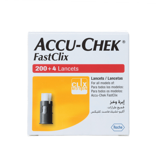 Accu-Chek Fastclix 204 Lancetas-Roche