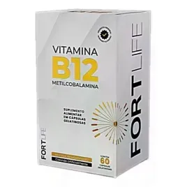 Vitamina B12 Metilcobalamina 300MG 60CAP - FORTLIFE