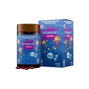 Peixinhofort Omega 3 Sabor Cereja 60 Cápsulas - FORTLIFE