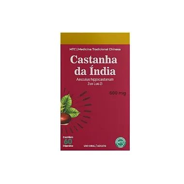 Castanha da india 500mg C/60 Cápsulas - Fortlife