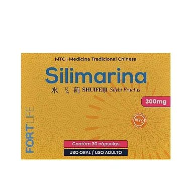 Silimarina 200mg 60 Cápsulas - Fortlife