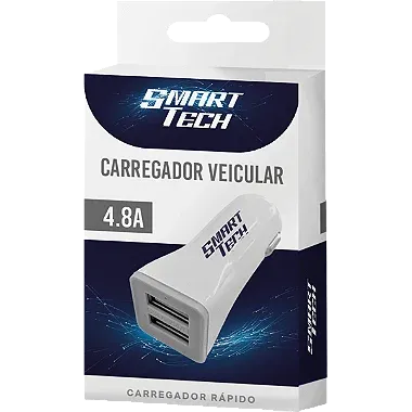 Carregador Veicular Smart Tech