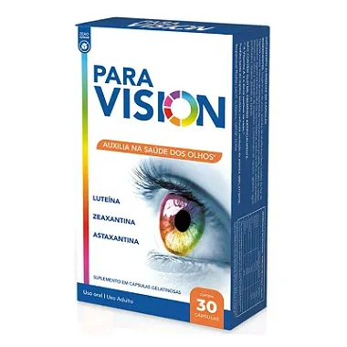 Suplemento Alimentar Paravision 30 Cápsulas Gelatinosas