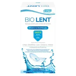 Bio Lent Soluções Para Lente De Contato Kit Frasco 350Ml + Frasco 120Ml Teuto