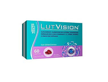 Lut Vision 60 Capsulas 42G Luteina + Zeaxatina Teuto