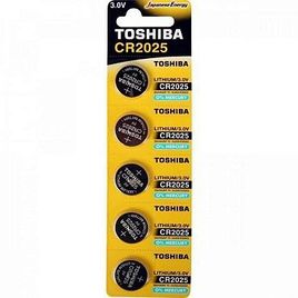 Pilha Moeda Lithium Cartela 5 Uni Toshiba